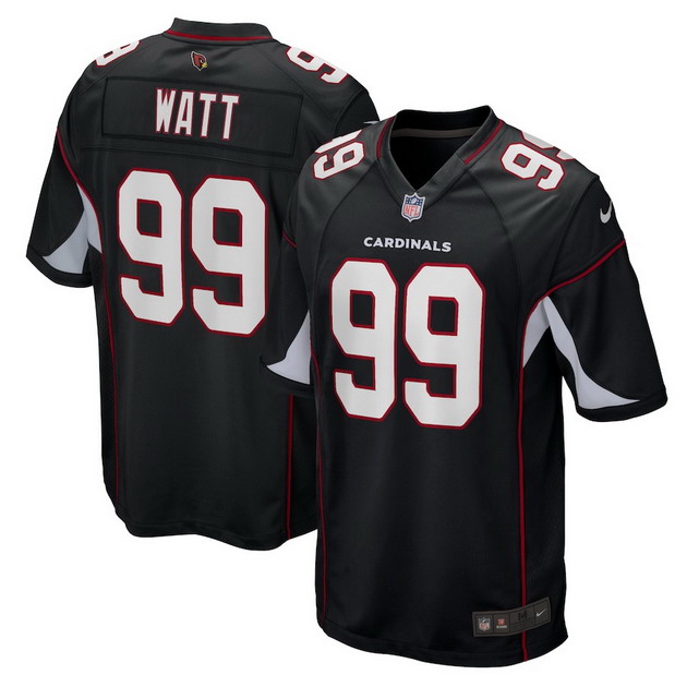 mens nike jj watt black arizona cardinals alternate game jersey